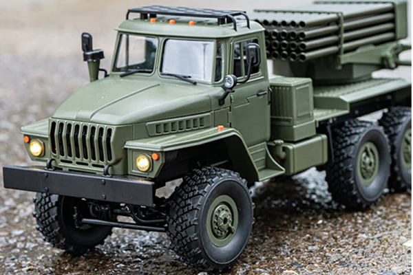 WPL B36-2 BM-21 “Град” 1/16 RTR 6WD Військова вантажівка Урал на радіокеруванні