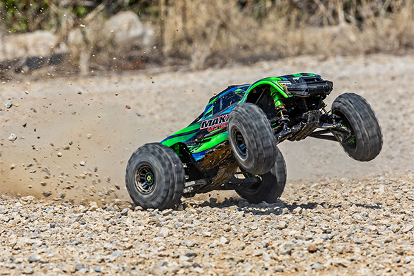 Traxxas Maxx Ultimate 1/10 4WD Brushless RTR Monster Truck (89087-4 Green) — радіокерований монстр для башингу