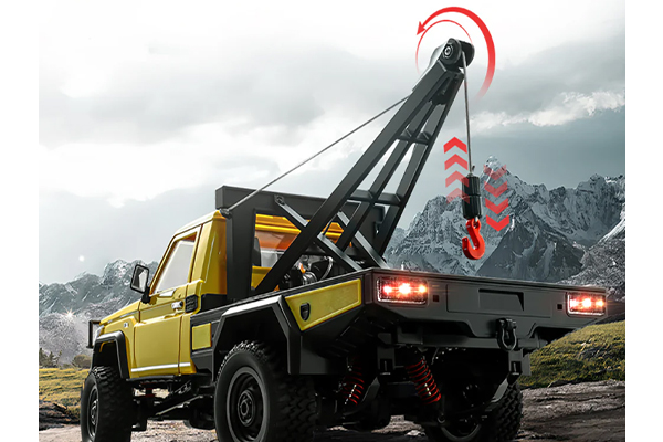 MN-82T Toyota Land Cruiser 79 евакуатор 1/12 RTR Yellow Радіокерована машинка