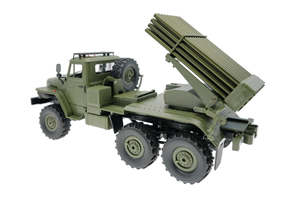 WPL B36-2 BM-21 “Град” 1/16 RTR 6WD Військова вантажівка Урал на радіокеруванні