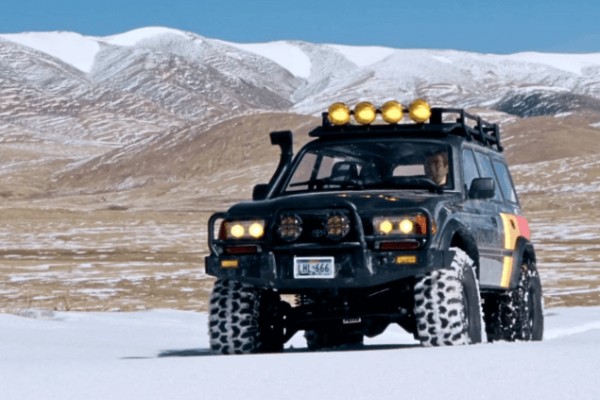 FMS 1/10 Toyota Land Cruiser 80 FCX10 LC80 RTR (11042RSGY) – радіокерований краулер