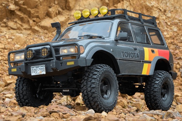FMS 1/10 Toyota Land Cruiser 80 FCX10 LC80 RTR (11042RSGY) – радіокерований краулер
