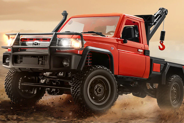 MN-82T Red Toyota Land Cruiser 79 евакуатор 1/12 RTRРадіокерована машинка