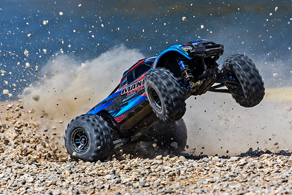 Traxxas Maxx Ultimate 1/10 4WD Brushless RTR Monster Truck (89087-4 BLUE) — радіокерований монстр-трак