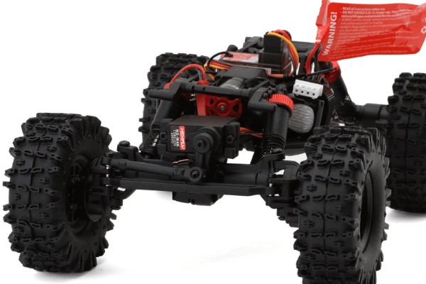 Redcat Ascent-18 Apex 1/18 4WD RTR Brushless Rock Crawler Battery & Charger (Red 42219) – радіокерована машинка
