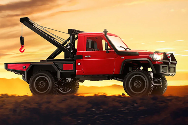 MN-82T Red Toyota Land Cruiser 79 евакуатор 1/12 RTRРадіокерована машинка