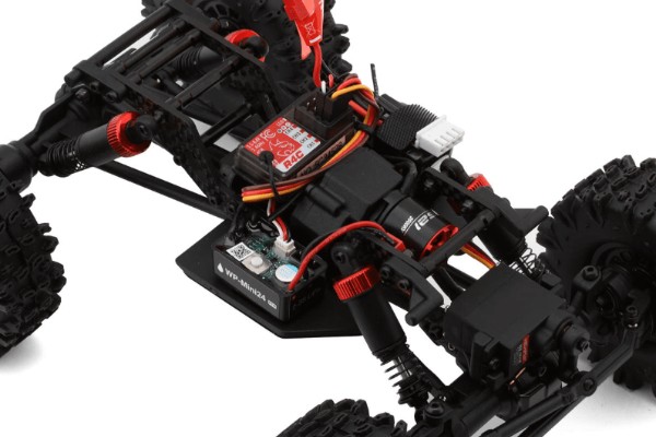 Redcat Ascent-18 Apex 1/18 4WD RTR Brushless Rock Crawler Battery & Charger (Red 42219) – радіокерована машинка