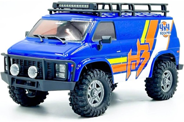 Hobby Plus CR18P EVO 2 RockVan 1/18 Scale Mini RC Crawler (Blue 1810503) – радіокерований краулер