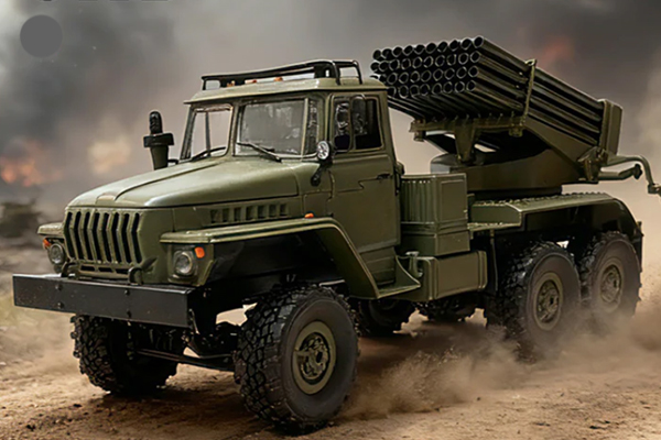 WPL B36-2 BM-21 “Град” 1/16 RTR 6WD Військова вантажівка Урал на радіокеруванні