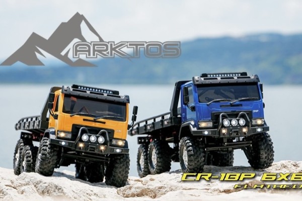 Hobby Plus 1:18 CR-18P Tow Truck ARKTOS 6×6 RTR (Blue 1810431) – машинка на радіокеруванні
