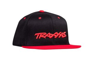 Traxxas 1183 Кепка Red & Black Flat-Bill Hat w/ Red Logo — мерч та сувеніри