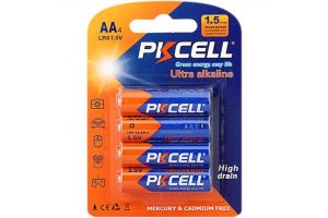 PKCell 511225 Батарейки Ultra Alkaline AA 4 Pack Box Mercury & Cadmium Free