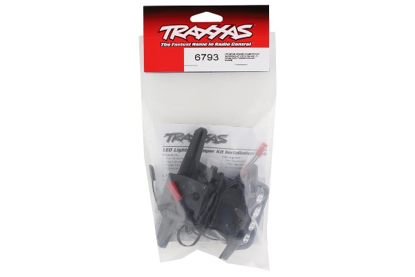 Traxxas 6793 Комплект фар Rustler 4×4 Light Kit w/Front & Rear Bumpers