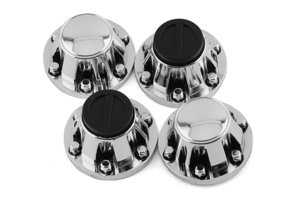 Traxxas 8183X Комплект шин TRX-4 Canyon Trail 1.9 w/8-hole Mag Wheels (Chrome)