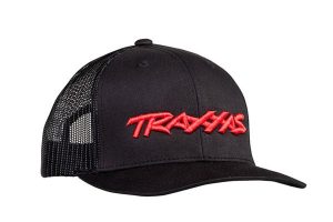 Traxxas 1182 Кепка Curved Bill Cap with Red Logo (Black) – мерч та сувеніри