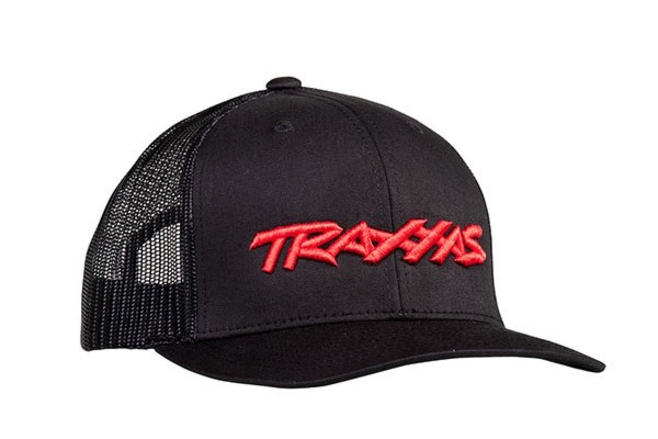 Traxxas 1182 Кепка Curved Bill Cap with Red Logo (Black) – мерч та сувеніри