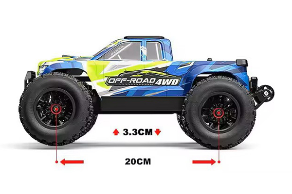 MJX 14208 Hyper Go Brushless RTR 4WD 1:14 Монстр Трак на радіокеруванні