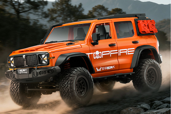 MN Model MN-300 Tank 300 1/12 RTR 4WD Orange позашляховик на радіокеруванні