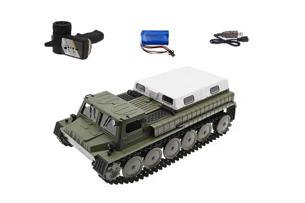 WPL E-1 ГАЗ-71 1/16 RTR Green всюдихід гусеничний радіокерований