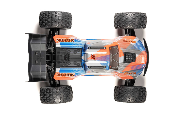 Arrma Kraton 6S BLX 1/8 4WD RTR V6 Blue/Orange Радіокерований Монстр Трак ARA8608V6T1