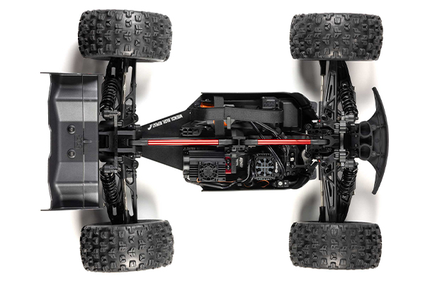 Arrma Kraton 6S BLX 1/8 4WD RTR V6 Blue/Orange Радіокерований Монстр Трак ARA8608V6T1