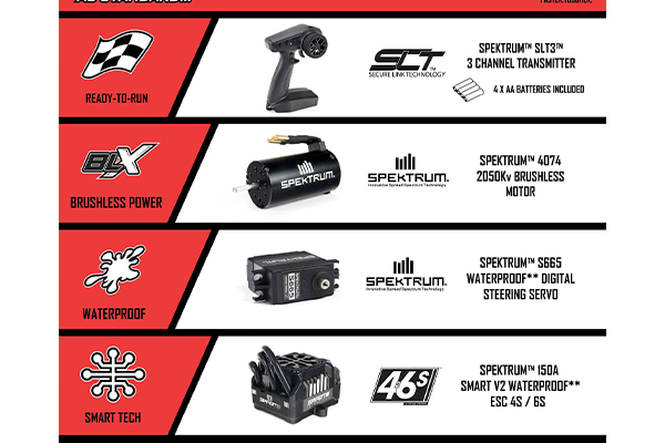 Arrma Kraton 6S BLX 1/8 4WD RTR V6 Blue/Orange Радіокерований Монстр Трак ARA8608V6T1