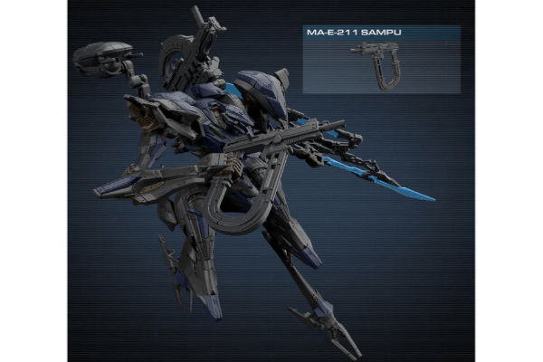 Bandai 30MM Armored Core VI Steel Haze Nachtreiher/40E збірна модель Plastic Model Kit (BAS2724574)