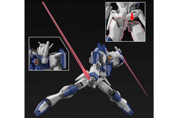 Bandai HGCE 1/144 #252 ZGMF-1027M Duel Blitz Gundam збірна модель Plastic Model Kit (BAS2679245)