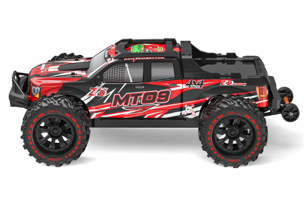 ZD Racing MT-09 4WD 1/9 RTR Brushless Monster Truck Red радіокерована машинка