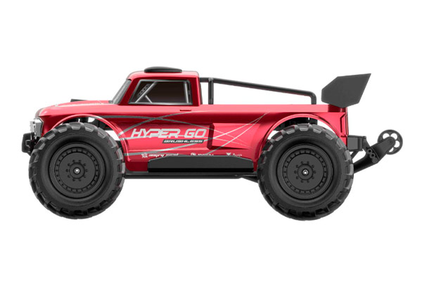 MJX 10210 Hyper Go Brushless Monster Truck 1:10 4WD + Акумулятор 11.1в (DC Red) радіокерована машинка