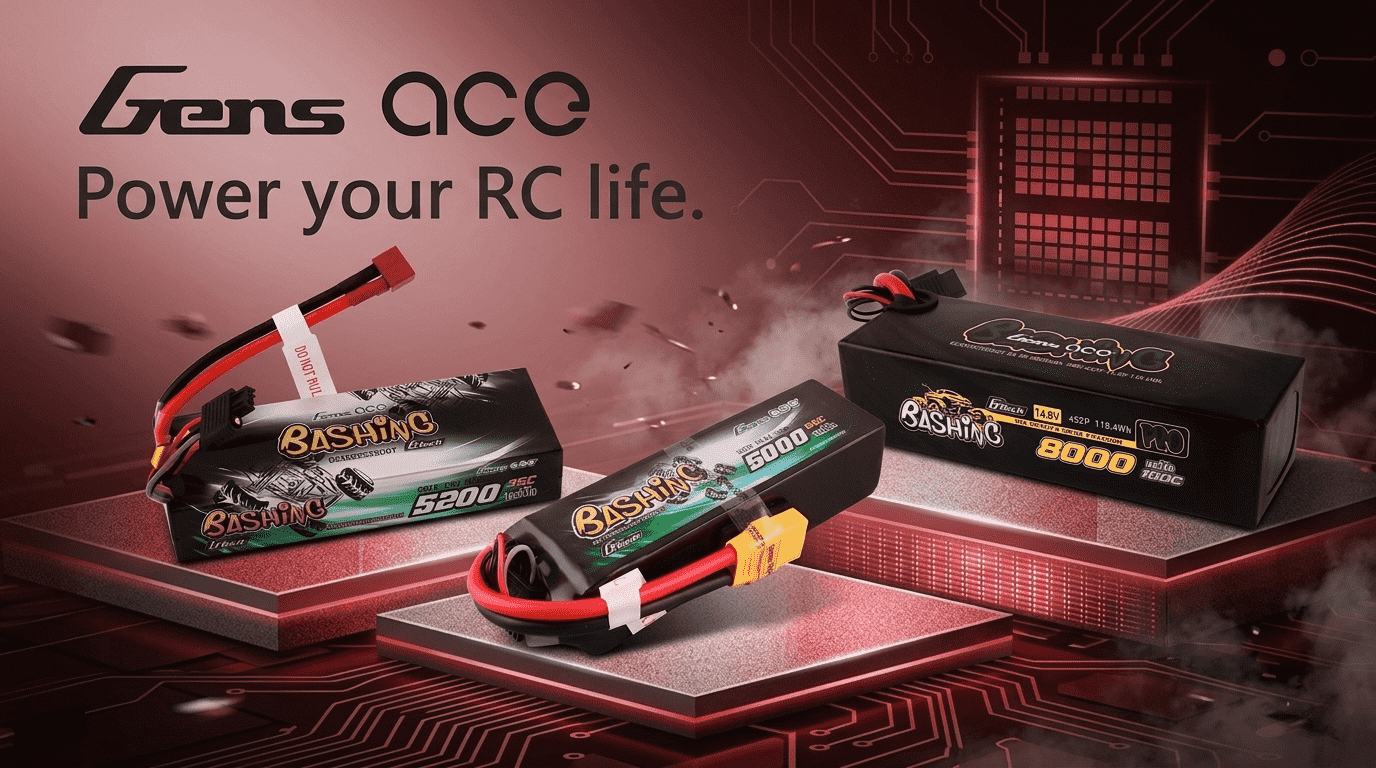 Акумулятори LiPo та батареї Gens Ace