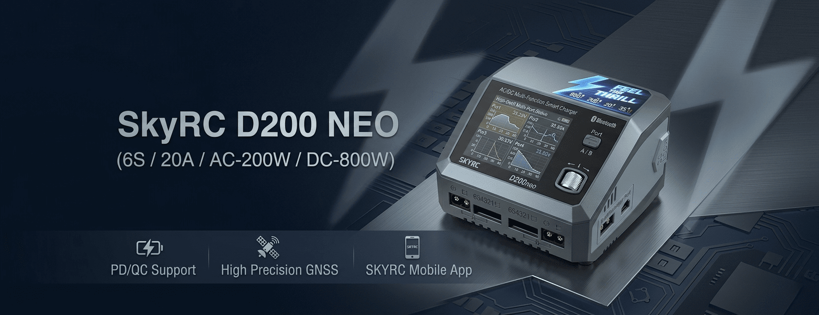 Зарядні пристрої SkyRC