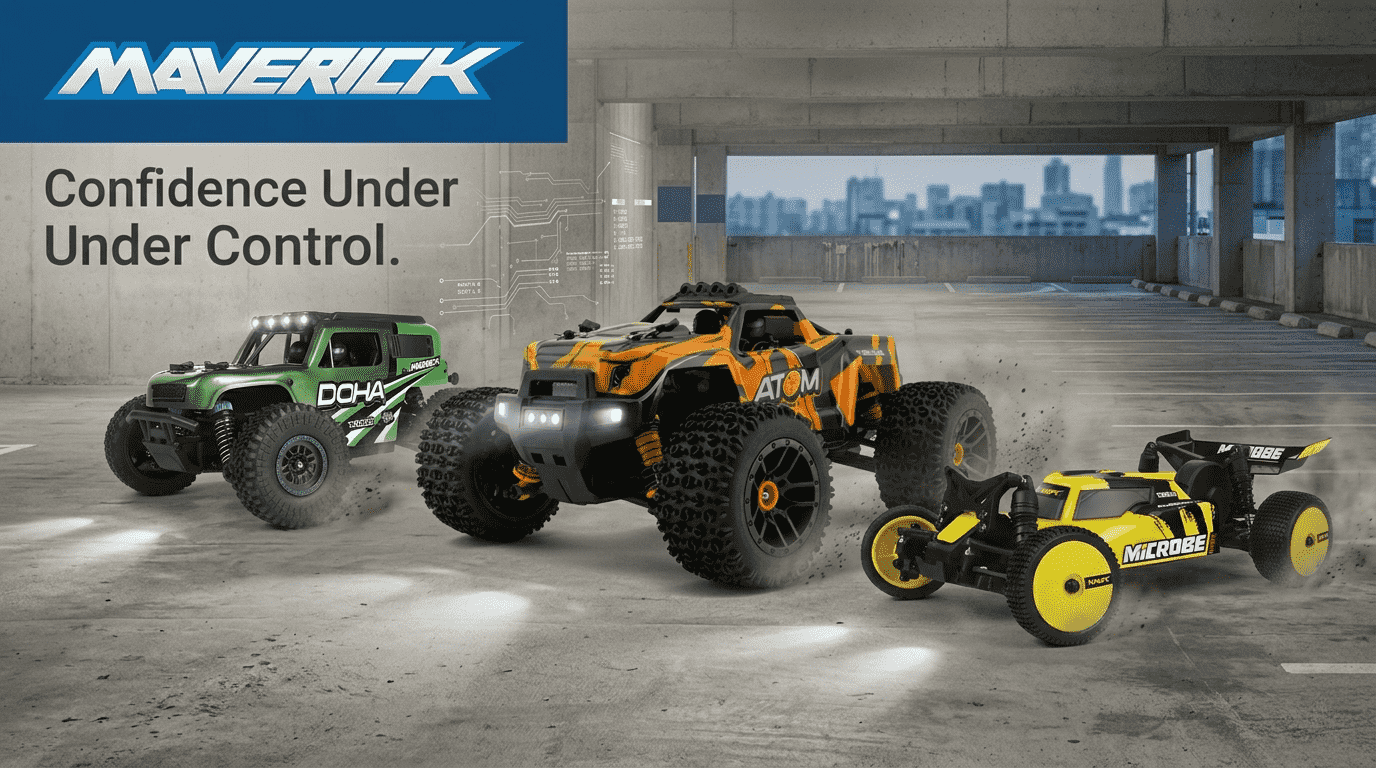 Радіокеровані машинки Maverick