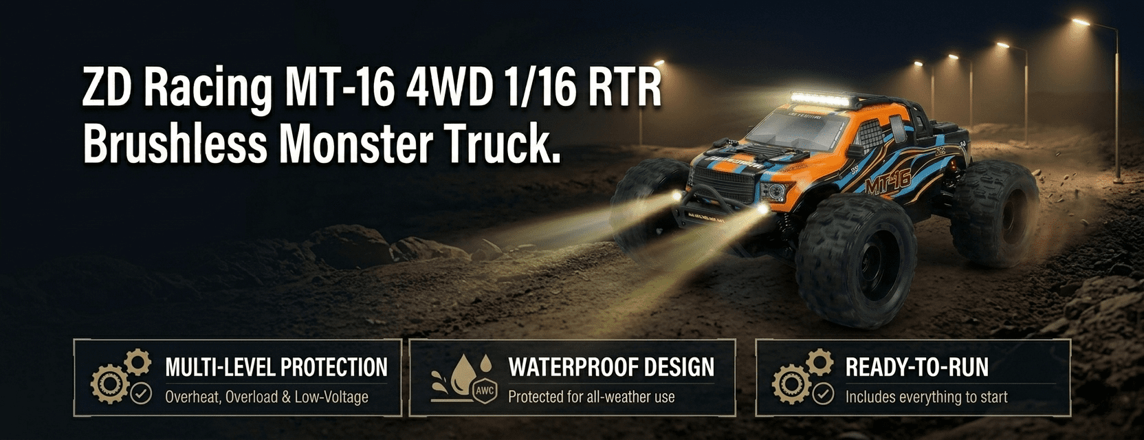 Радіокеровані моделі та запчастини ZD Racing