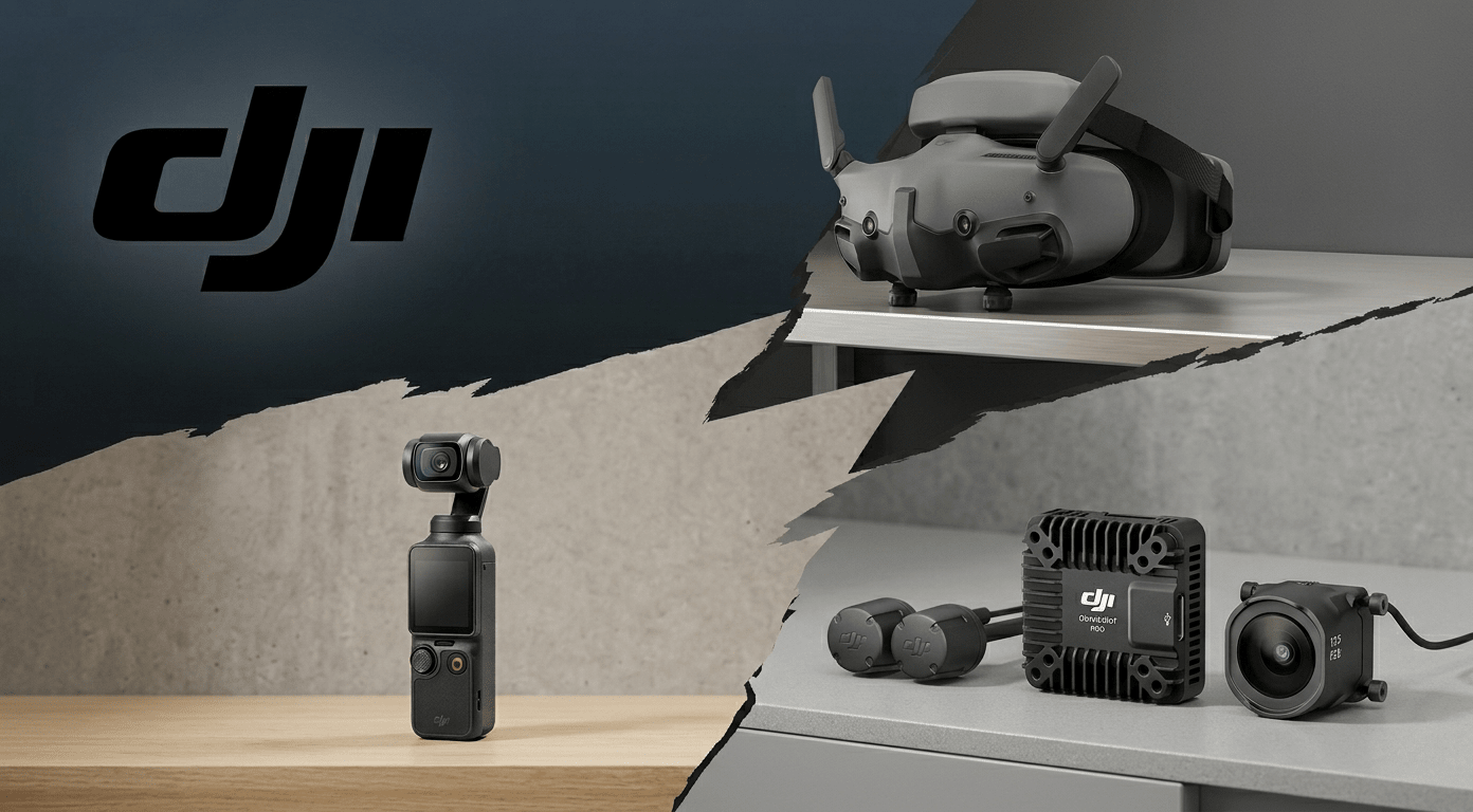 Оригінальні камери та FPV обладнання DJI