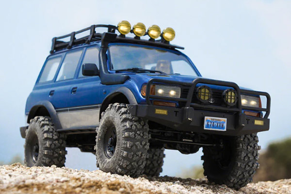 FMS 1/10 FCX10 PRO V2 Toyota Land Cruiser LC80 RS Brushless (FMS11038RSPBK) – радіокерована машинка краулер