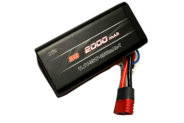 Акумулятор MJX Angry Snail 11.1V 2000mAh 3S Hardcase для Hyper Go 12212 (B3S20K2)