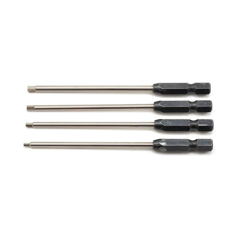 Набір шестигранних біт ProTek RC TruTorque Metric 1/4 Power Drill Tip Set 4 шт. (1.5, 2.0, 2.5, 3.0 мм), довжина 100 мм (PTK-8243)