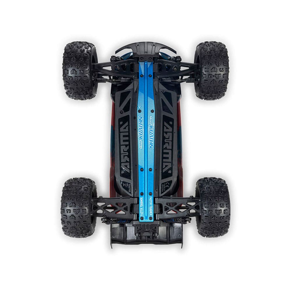 Arrma Mini Kraton 3S BLX 4X4 1/16 RTR Brushless Monster Truck (Red/Blue ARA2508ST1) Радіокерована машинка