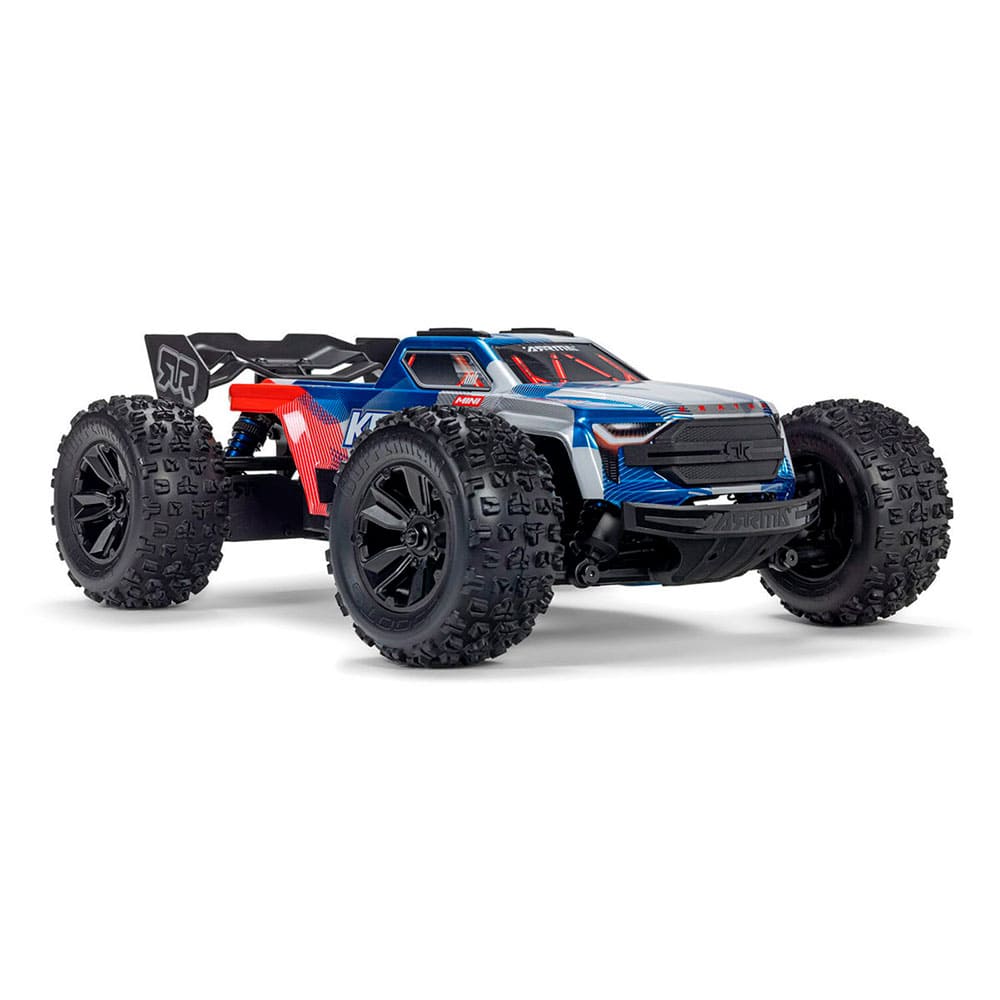 Arrma Mini Kraton 3S BLX 4X4 1/16 RTR Brushless Monster Truck (Red/Blue ARA2508ST1) Радіокерована машинка