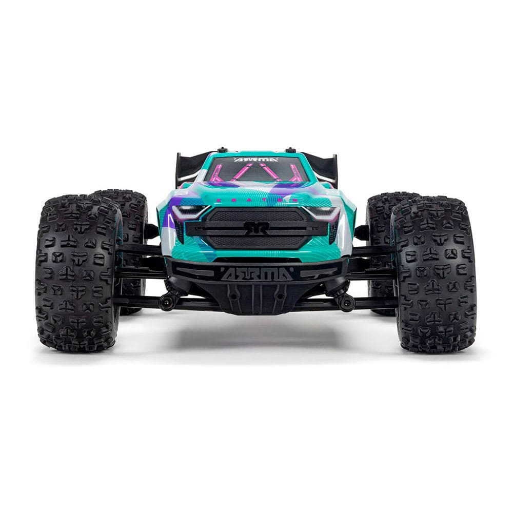 Arrma Mini Kraton 3S BLX 4X4 1/16 RTR Brushless Monster Truck (Teal/Pink ARA2508ST2) Радіокерована машинка