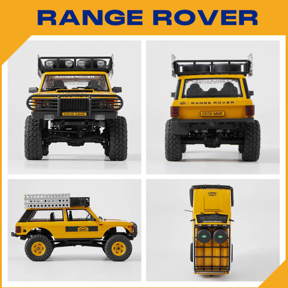 FMS FCX24M Land Rover Range Rover Camel Trophy Edition 1:24 RTR (FMS12481RTRYL)- Радіокерований краулер