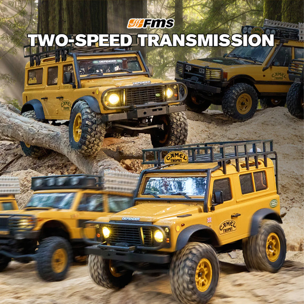 Справжня двоступінчаста коробка передач та механіка 4WD