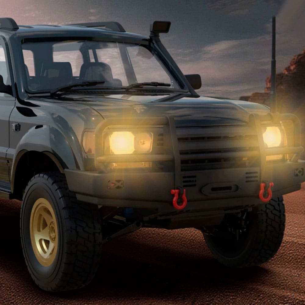 WPL D54 Land Cruiser LC80 1/16 4WD RTR Black— Радіокерована машинка краулер-дрифт