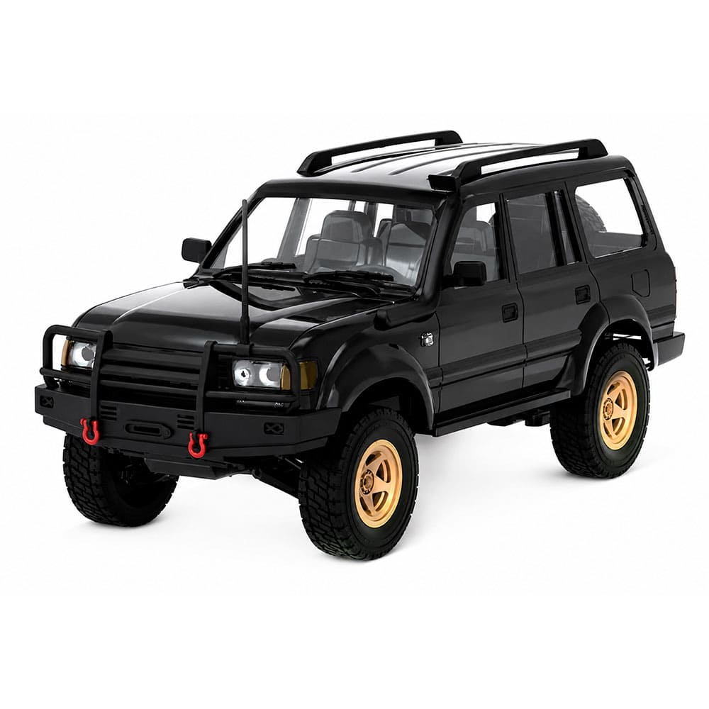 WPL D54 Land Cruiser LC80 1/16 4WD RTR Black— Радіокерована машинка краулер-дрифт