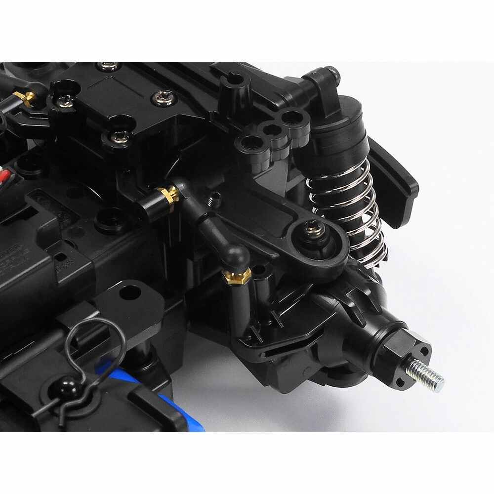Tamiya Mini Cooper Racing Electric 1/10 FWD/RWD On-Road Kit (Blue) (MB-01) (Limited Edition) (TAM47515) радіокерована машинка