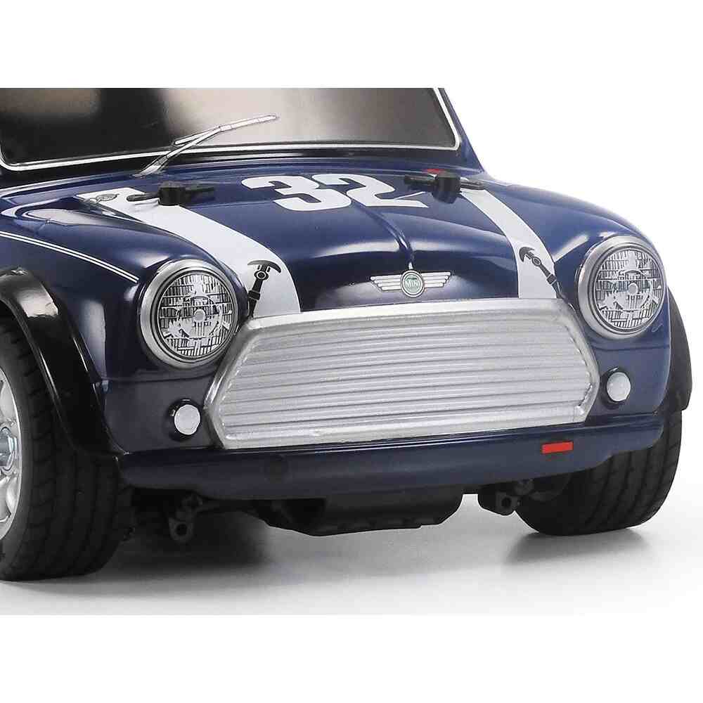 Tamiya Mini Cooper Racing Electric 1/10 FWD/RWD On-Road Kit (Blue) (MB-01) (Limited Edition) (TAM47515) радіокерована машинка