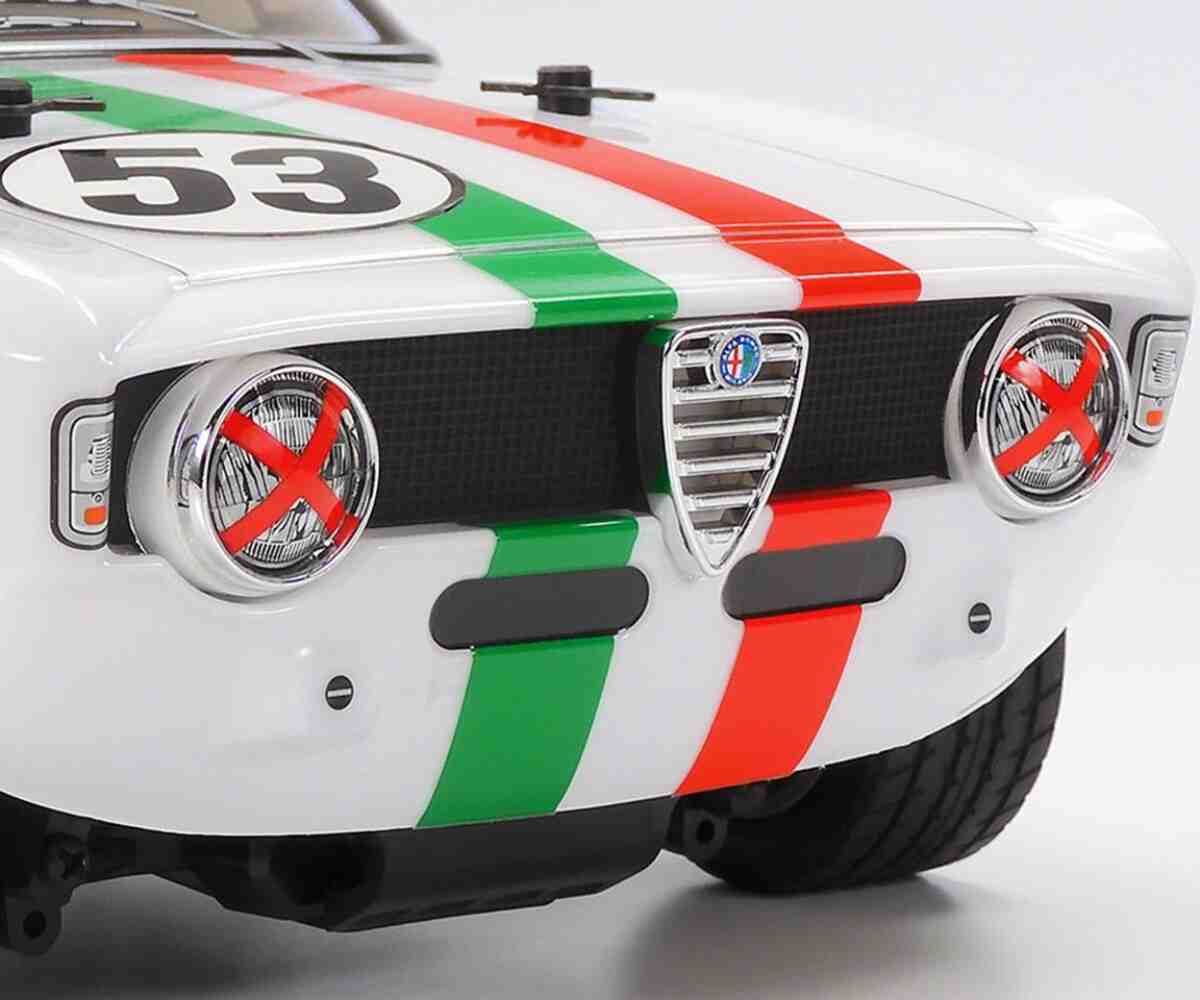 Tamiya Alfa Romeo Giulia Sprint GTA Club Racer 1/10 FWD/RWD On-Road Kit (MB-01) (TAM5873260A) радіокерована машинка