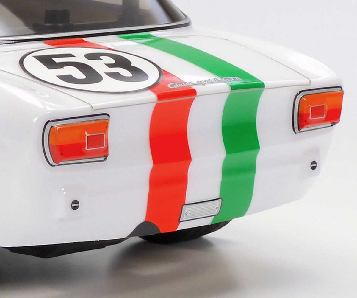 Tamiya Alfa Romeo Giulia Sprint GTA Club Racer 1/10 FWD/RWD On-Road Kit (MB-01) (TAM5873260A) радіокерована машинка