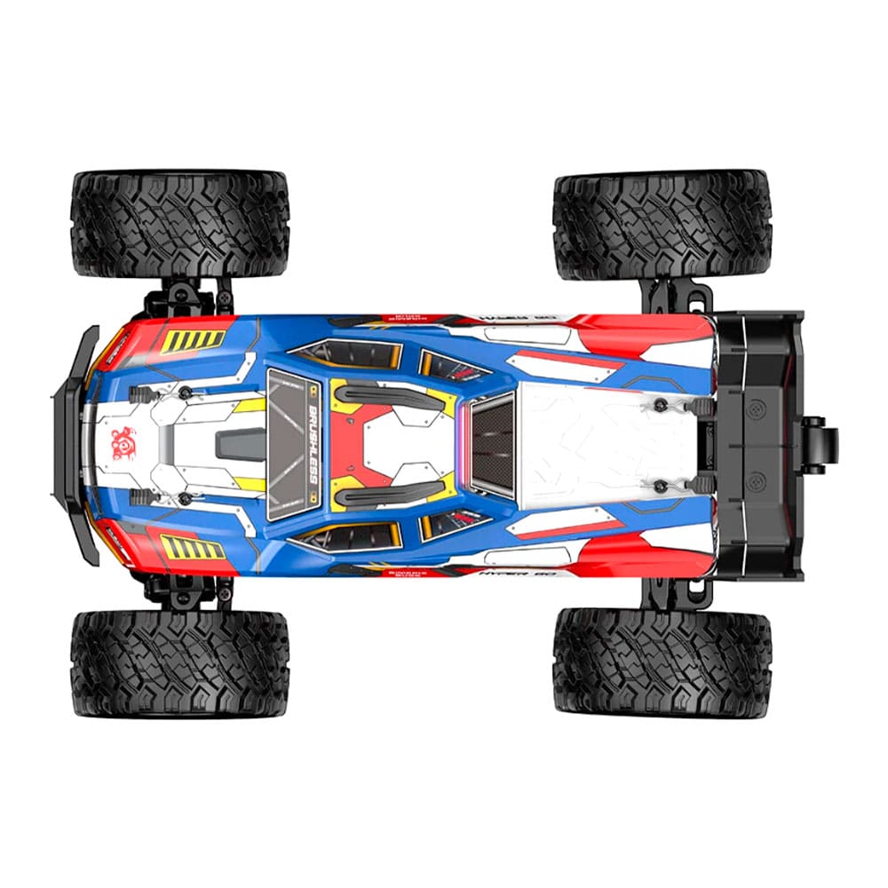 MJX 14212 Hyper Go 1/14 Brushless Monster Truggy 4WD — Радіокерована машинка (60 км/год)